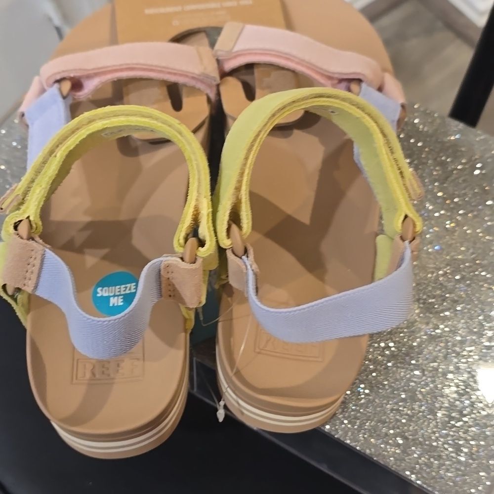 Reef Cushion Rem Hi Sandals- Meringue - Picture 9 of 9